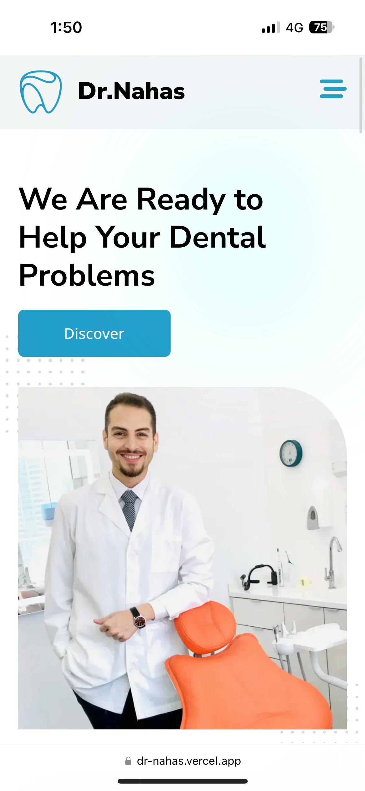 medical dentist website